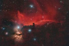 Horsehead Nebula's neighbourhood