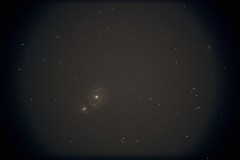 Whirlpool Galaxy, M51 in Ursa Major