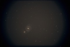 Whirlpool Galaxy, M51 in Ursa Major
