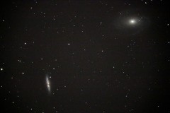 Cigar Galaxy M82 and Bode's Nebula M81